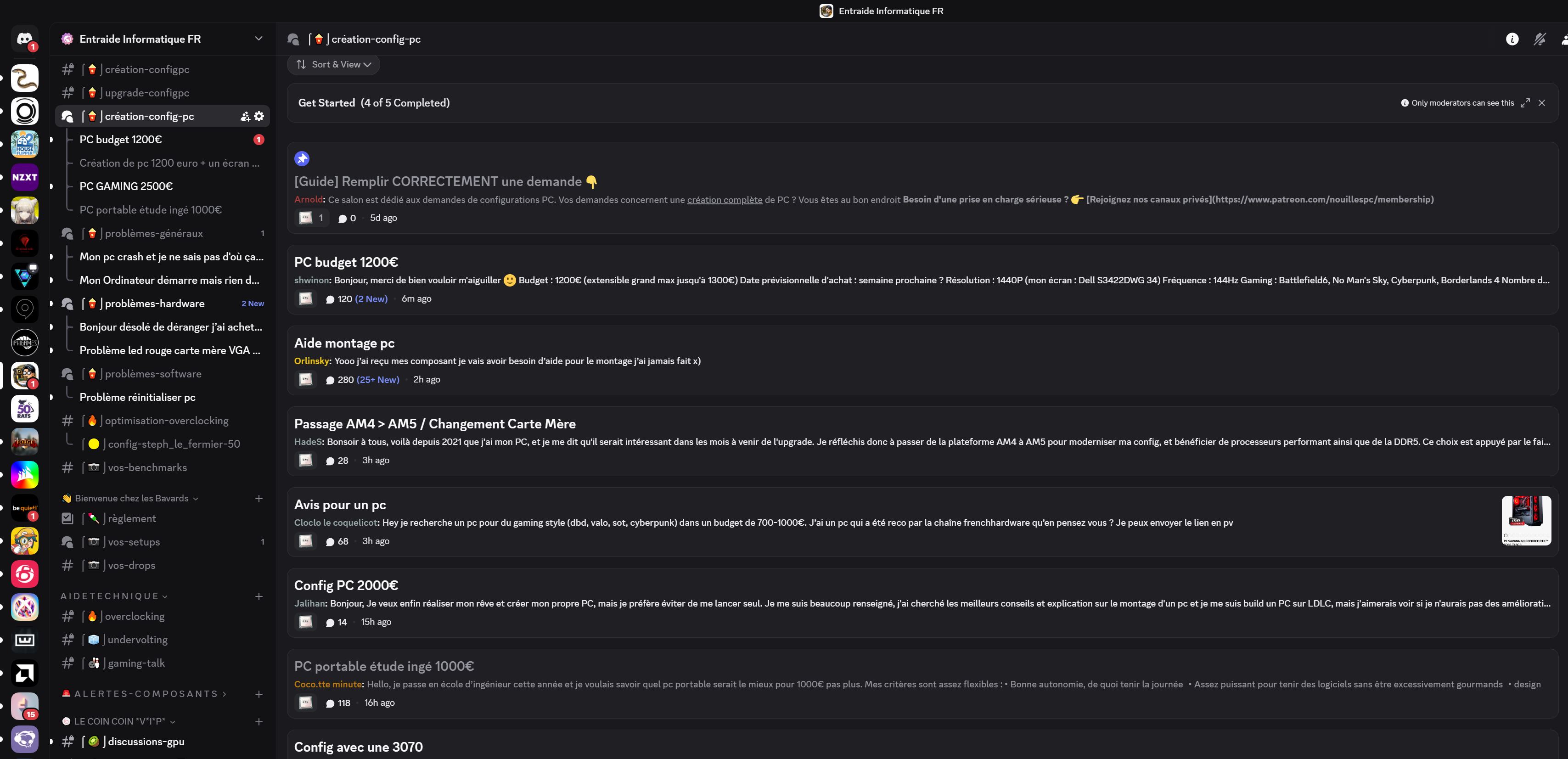 Discord voice channels